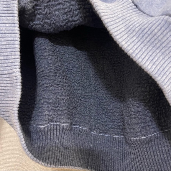 FREE PEOPLE We The Free - Midnight Pullover Blue Sweatshirt - Picture 3 of 5